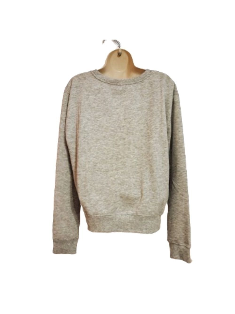 Barbie Heathered Gray Fleece Pullover Sweatshirt Large - Picture 5 of 8